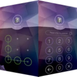 applock theme cube android application logo